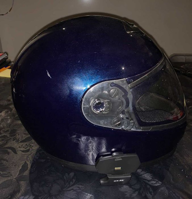 Capacete de mota