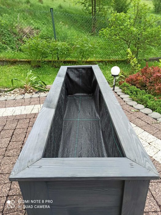 PROMOCJA donica drewniana 120cm+inne rozmiary