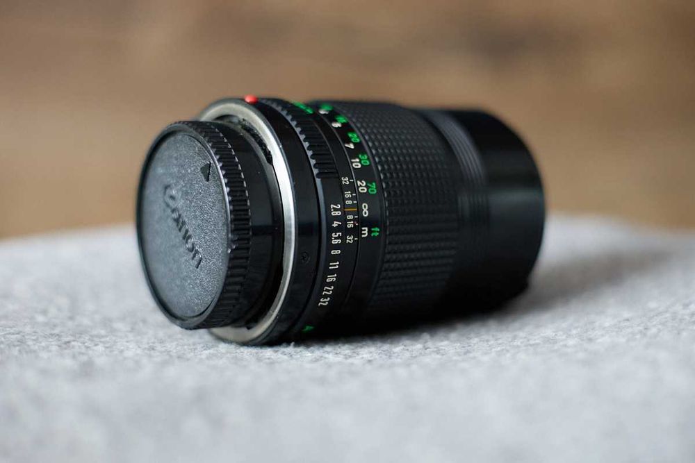 Canon fd 135mm f.2.8 ZADBANY!