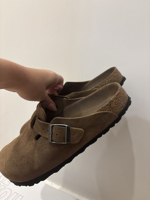 BIRKENSTOCK boston soft footbed– brązowe, EU 38