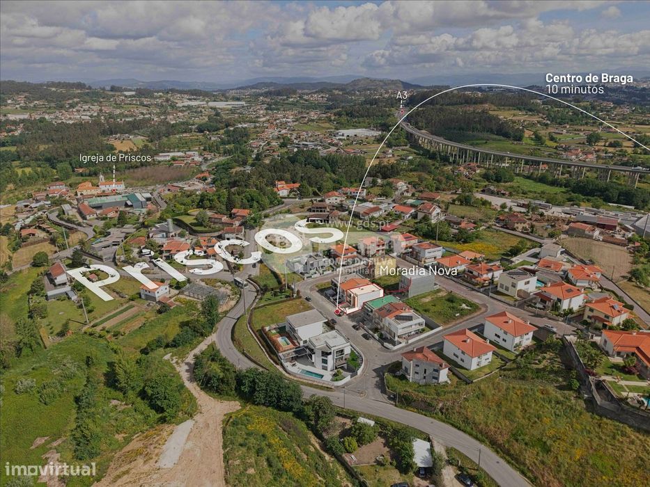 Moradia T3 Nova | Priscos, Braga