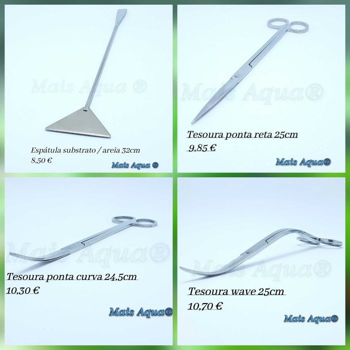 Acessórios poda manutenção Aquário - Novos Tesoura Pinças camaroeiro