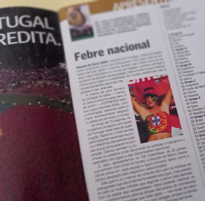 Guia do mundial Germany 2006 com Ronaldo e Scolari