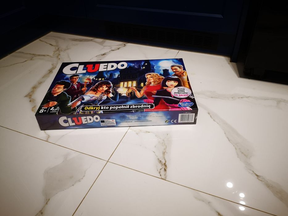 NOWA Gra planszowa Hasbro Cluedo planszówka dla dzieci urodziny