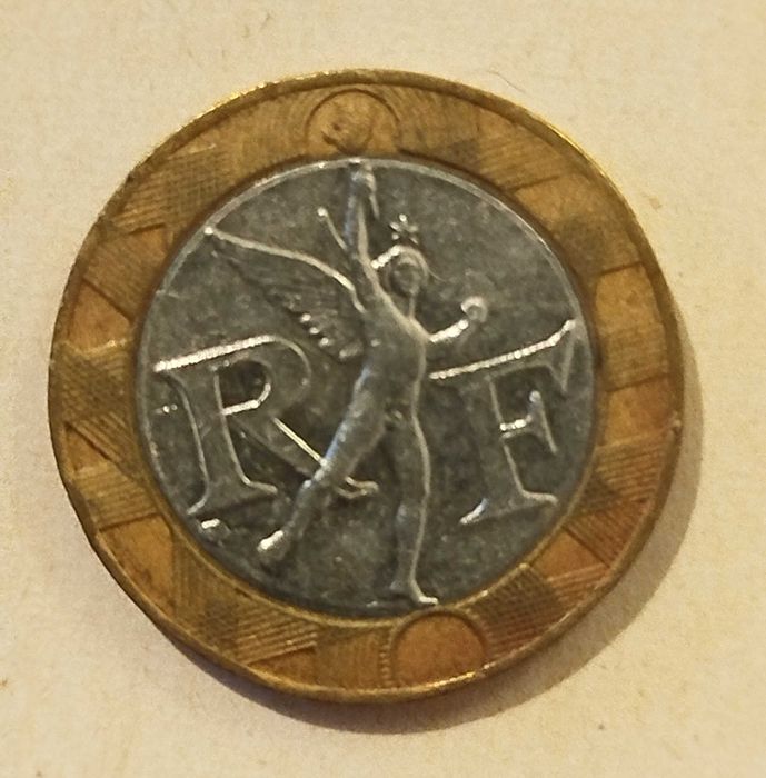 10 francs Génie de la Bastille 1990
