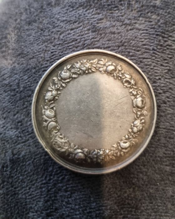 Франція 19 століття Релігійна весільна медаль