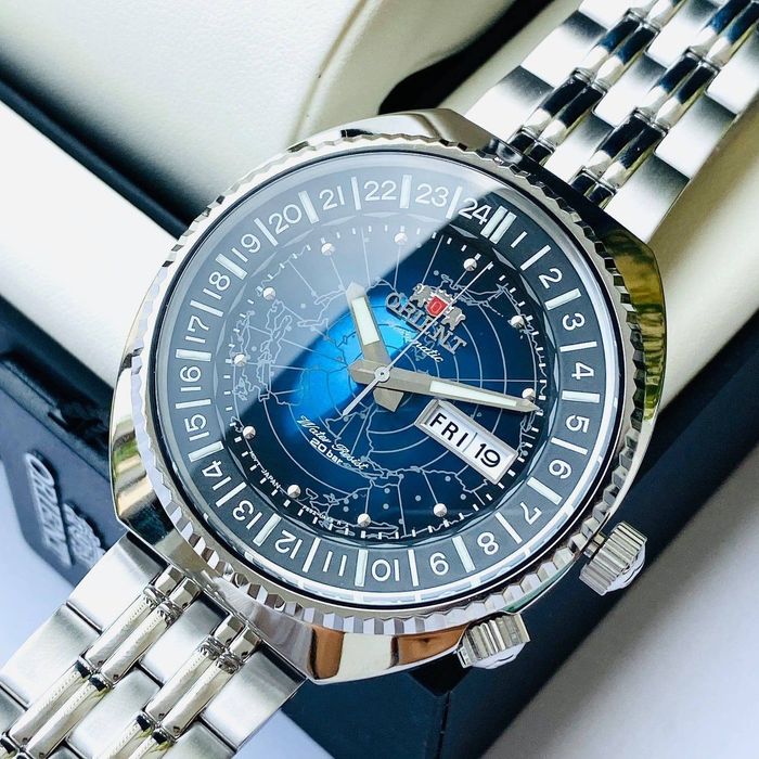 Orient Revival World Map Automatic RA-AA0E03L