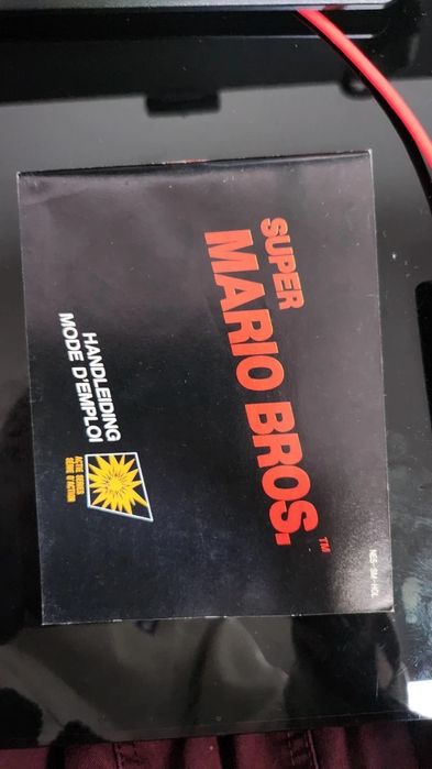 Super Mario Bros. Nintendo NES completo francês