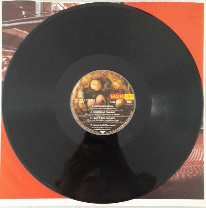 Eagles disco duplo de vinil "Eagles Live"