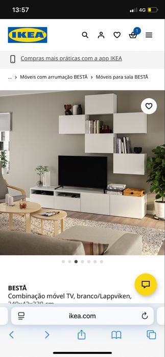 Combinação Móvel TV IKEA Besta