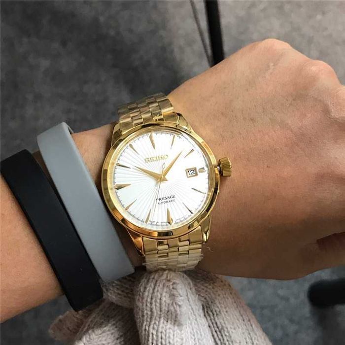 Годинник автоматичний  Seiko Presage Cocktail Time “Beer Julep” SRPK46J1
