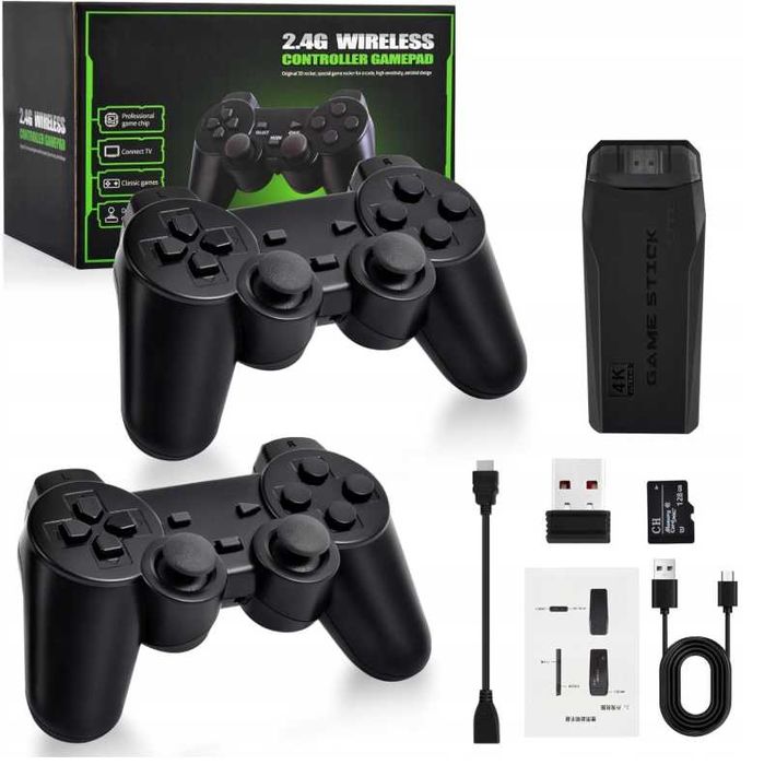 Konsola do Telewizora HDMI 20 000 Gier 2 Bezprzewodowe Kontrolery