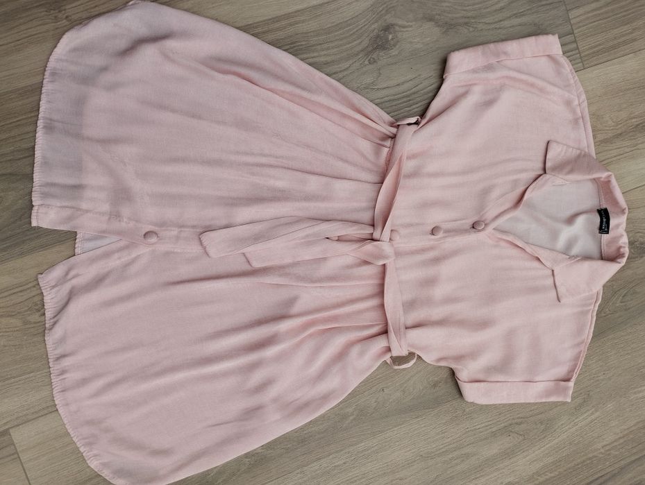 Sukienka morelowa oversize