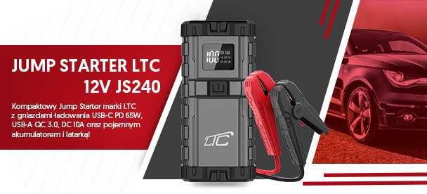 LTC JS240 Jump Starter 24000mAh 2500A Powerbank USB C 65W Sklep Wawa
