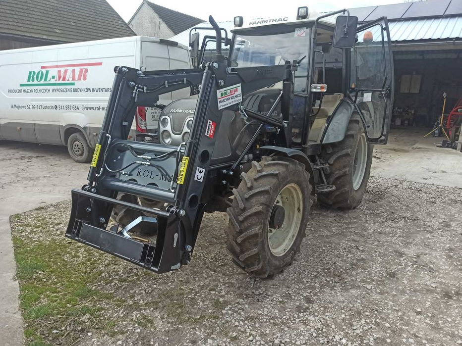 Tur, ładowacz czołowy samopoziom Farmtrac, Renault, Ursus. Montaż