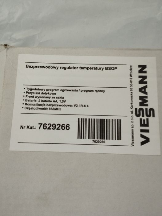 Sterownik bezprzewodowy Viessmann