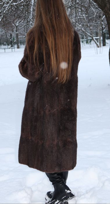 Вінтажна норкова шуба