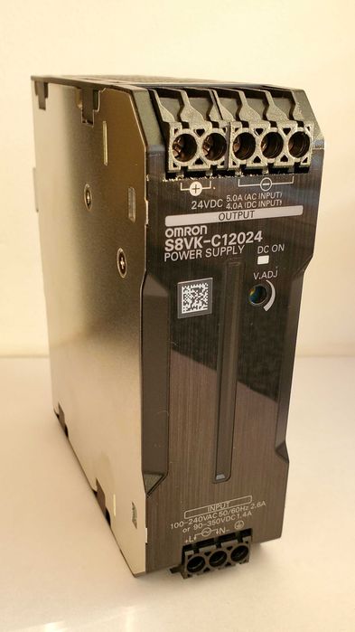 Блок живлення Omron S8VK-C12024, 100-240V AC, 24V DC 5А, блок питания