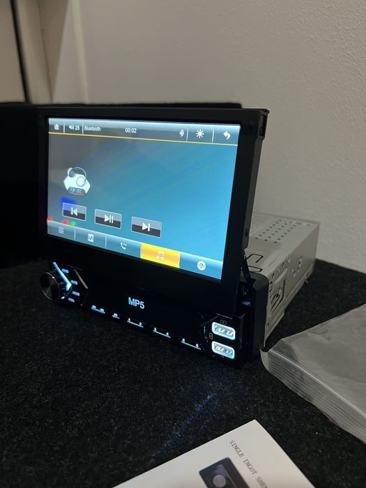 Auto radio Multimedia 1Din Tela 7” NOVO