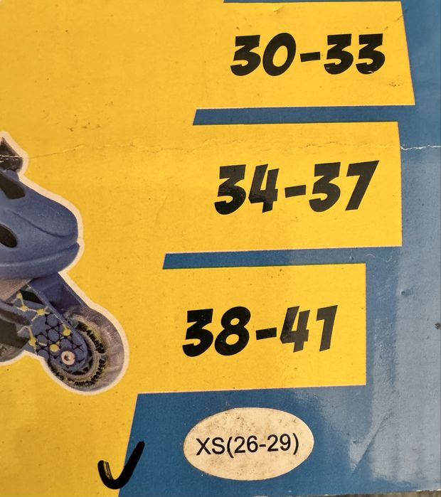 Patins em linha criança