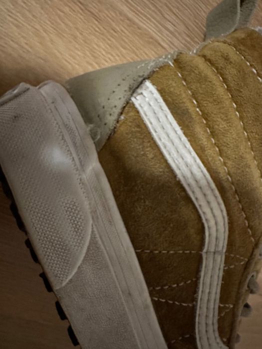 Trampki Sneakersy Półbuty za kostkę ocieplane Vans 35