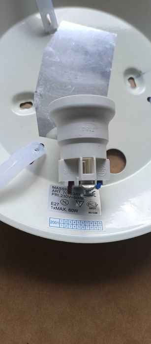 3 Candeeiros Plafon como novos