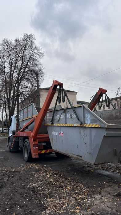 Вивіз сміття контейнером