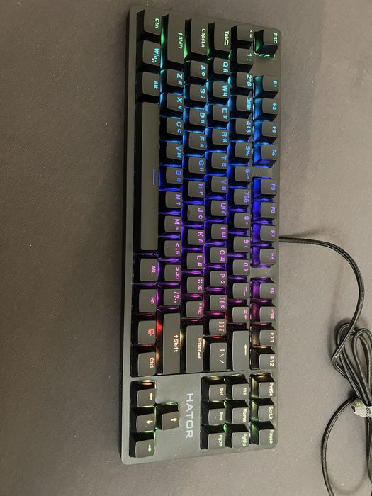 Клавіатура Hator Rockfall EVO TKL Kailh Optical Black (HTK-630)