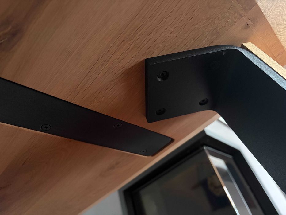 IWC HOME AVI 8 krzeseł + dębowy stół Portano 220 cm | komplet premium