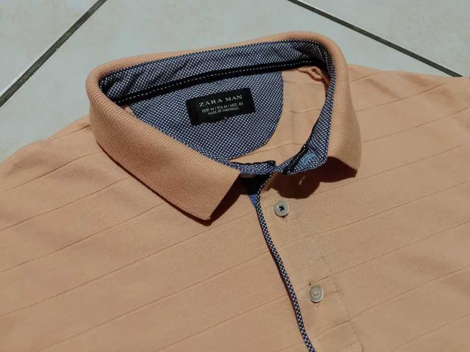 ZARA MAN USA - NOWA! Koszulka Polo Męska rozmiar S