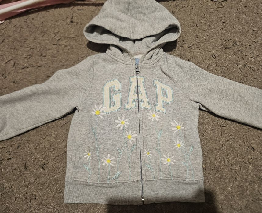 Кофта на замку толстовка спортивна світшот  дитяча Gap