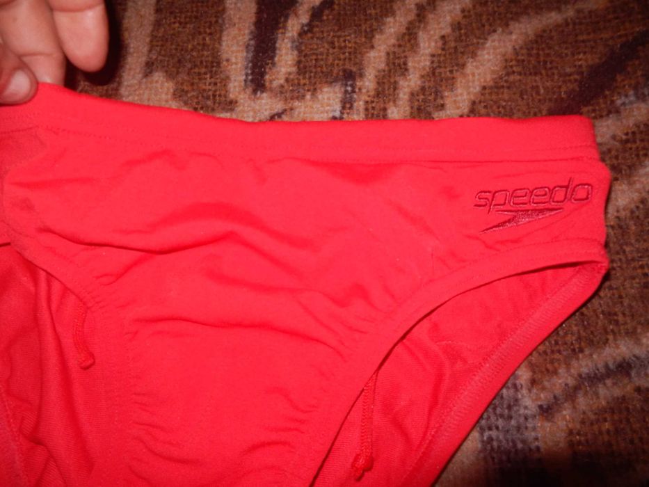 PROMOCJA DO 20.03!->Kąpielówki Sli..py dziecięce Speedo czerwony 70/28
