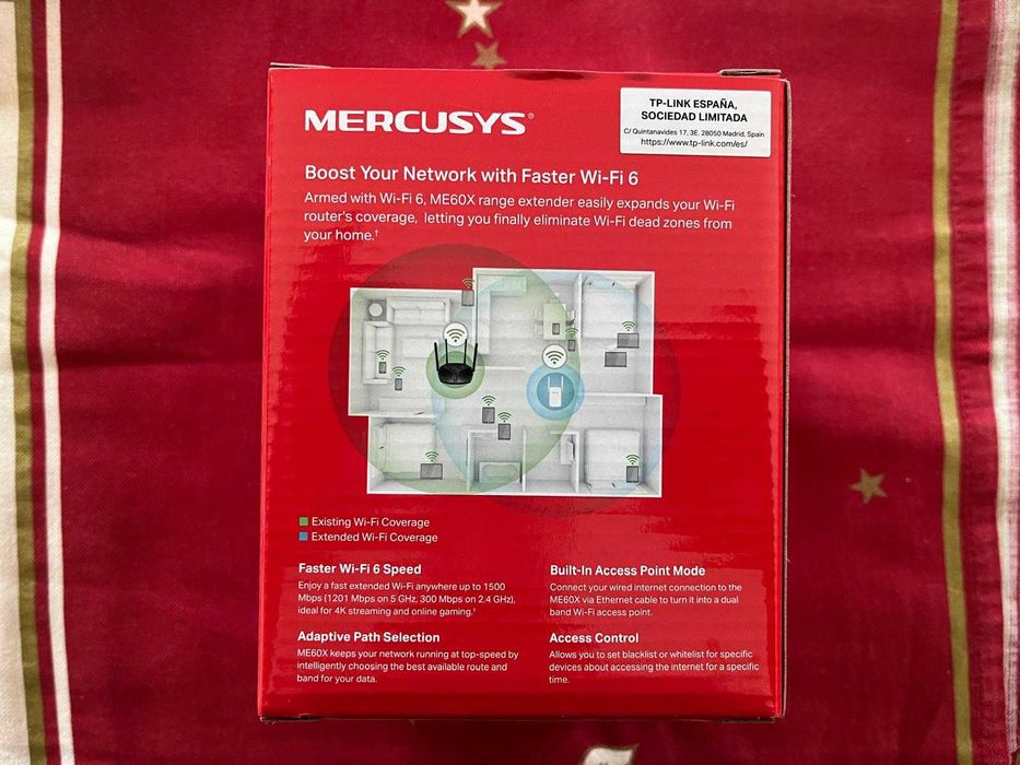 MERCUSYS AX1500 WI-FI 6 Range Extender - Oportunidade