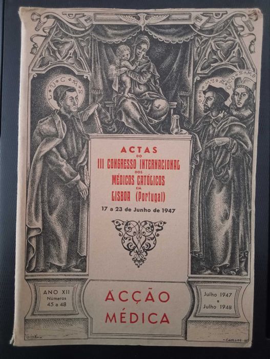 Actas do III Congresso Internacional dos Médicos Católicos em Lisboa
