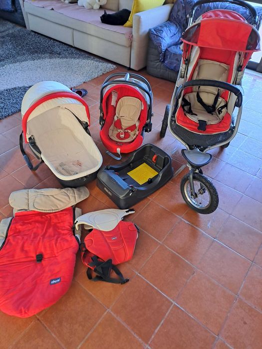 Carrinho de bebe Chicco s3 trio URGENTE!