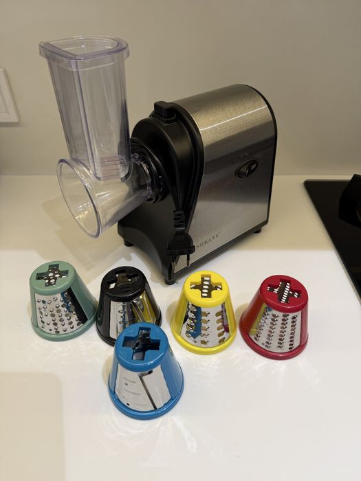 Овочерізка-мульти електрична SOKANY SK1178 з 5 насадками для шинкуванн