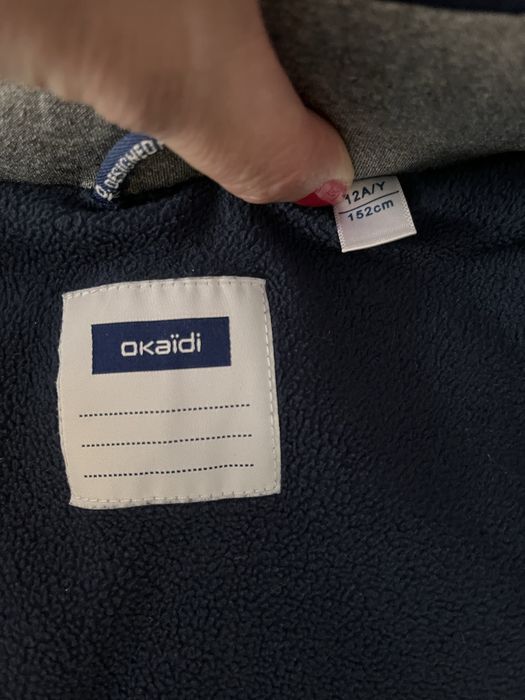 Kurtka zimowa puchowa dla chłopca 152 OKAIDI-OBAIBI