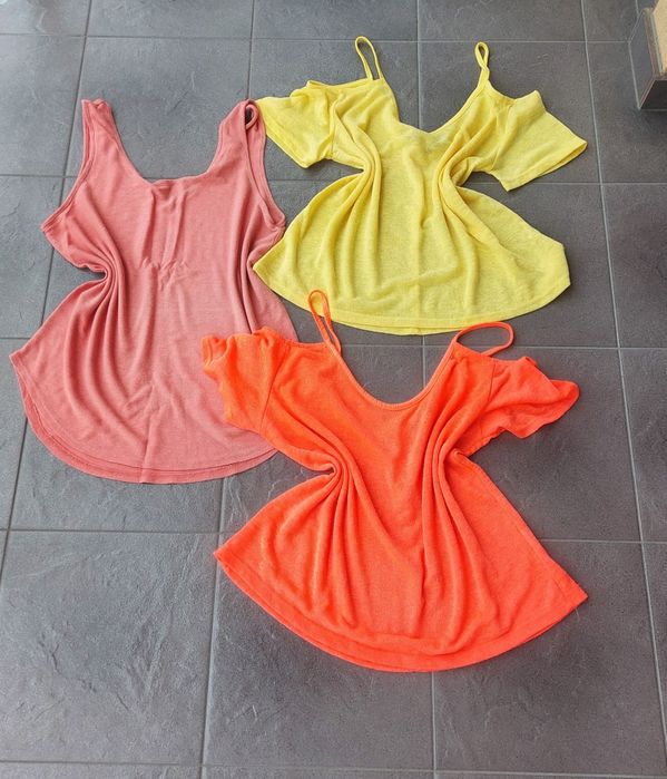 Zestaw paka ubrań 90's wiosna/lato 10 sztuk XL 42