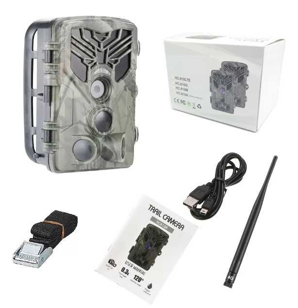 Câmara de caça com envio MMS/e-mail 16Mp 1080p noturna impermeável