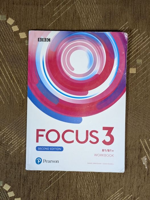 Focus 3 Second Edition B1/B1+ – Workbook, Pearson