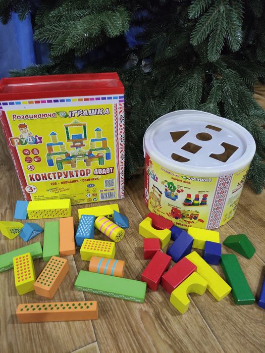 эко конструктор/сортер ,LEGO duplo, Mega Bloks Fisher price