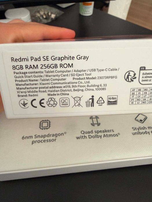 Xiaomi Redmi Pad SE 8/256 GB
