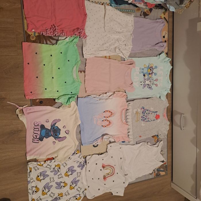 Zestaw BOX paka ubrań  dla dziewczynki 98-104