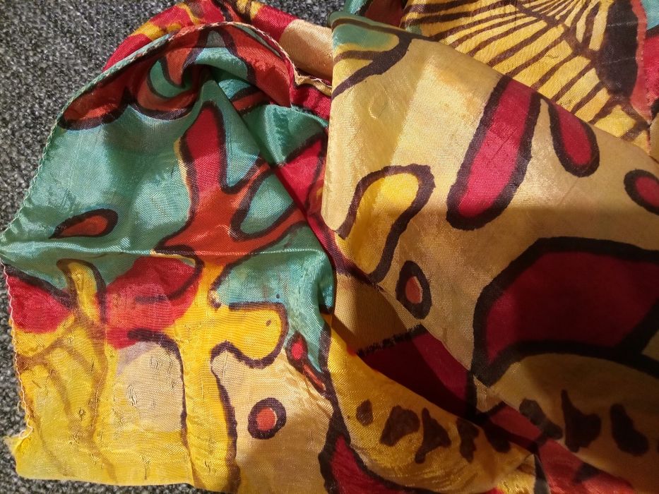 Szal jedwabny apaszka