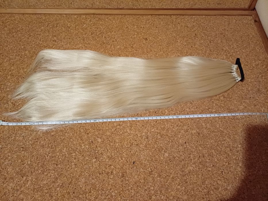 Extensão de cabelo comprido, rabo
de cavalo. Novo.