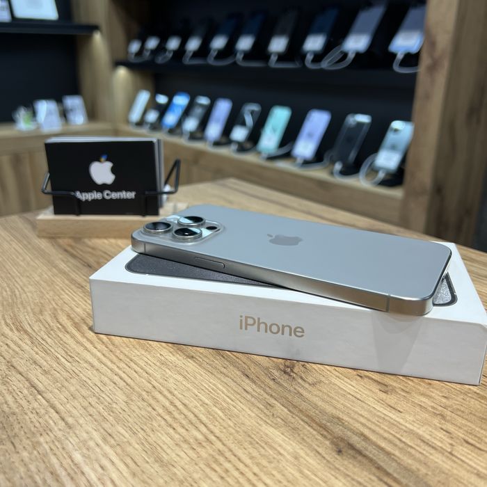 iPhone 15 Pro Max, 256gb, Natural Titanium, ESIM,Обмін/Гарантія