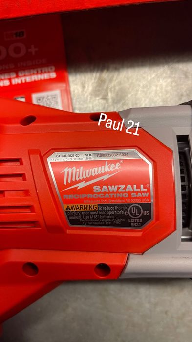 Milwaukee   serra Sabre