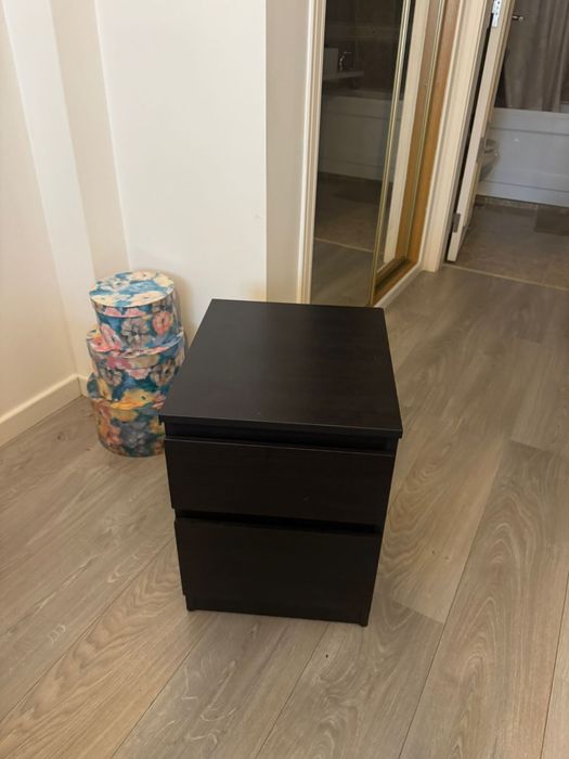 Comoda Kullen Ikea - Castanho duas Gavetas - Set com 2