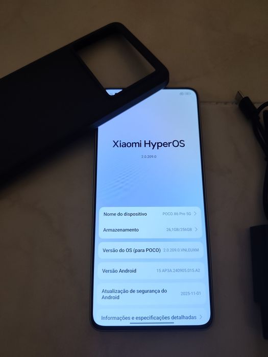 Poco X6 Pro 5G 8/256gb - igual a novo