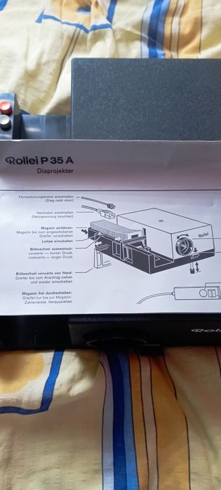 „Rzutnik slajdów Rollei P35A – komplet, 700
